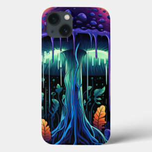 Cogumelos neon