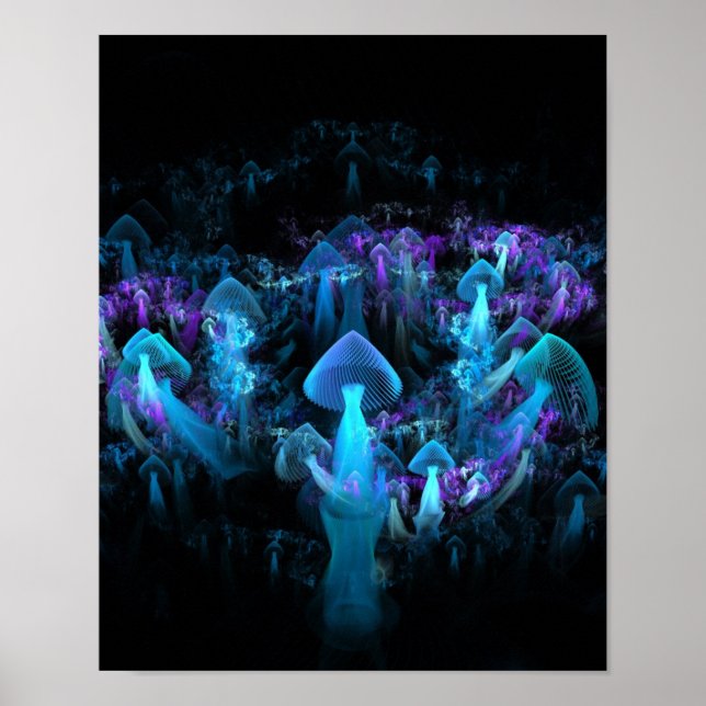 Cogumelos Poster (Frente)