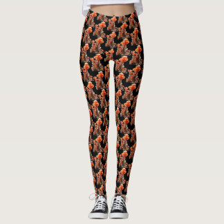 Cogumelos translúcidos em Leggings Modernas Person