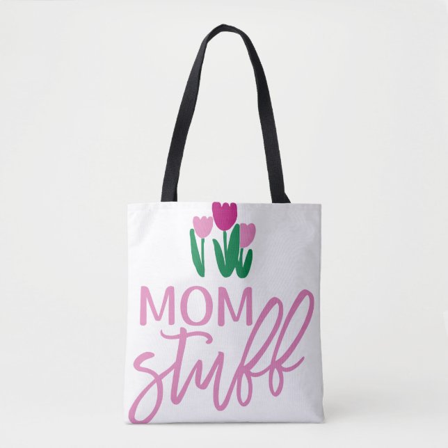Coisa da mãe Tote Bag Personalizada (Frente)