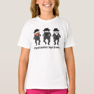 Coisa de rabinos dançando camiseta judia