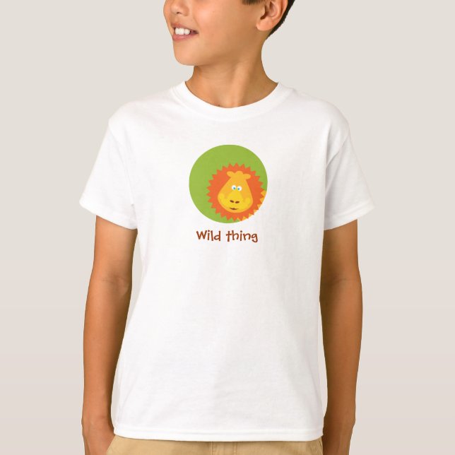 Coisa selvagem - camisa - leão (Frente)