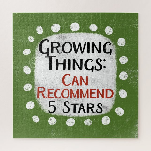 Coisas Crescentes Gardening Review Quebra-cabeça (Vertical)