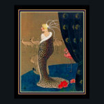 "Cola abril" Art Deco Impressão por Chilton Longle<br><div class="desc">Art Deco Impressão, intitulado "Cola abril", de Chilton Longley</div>