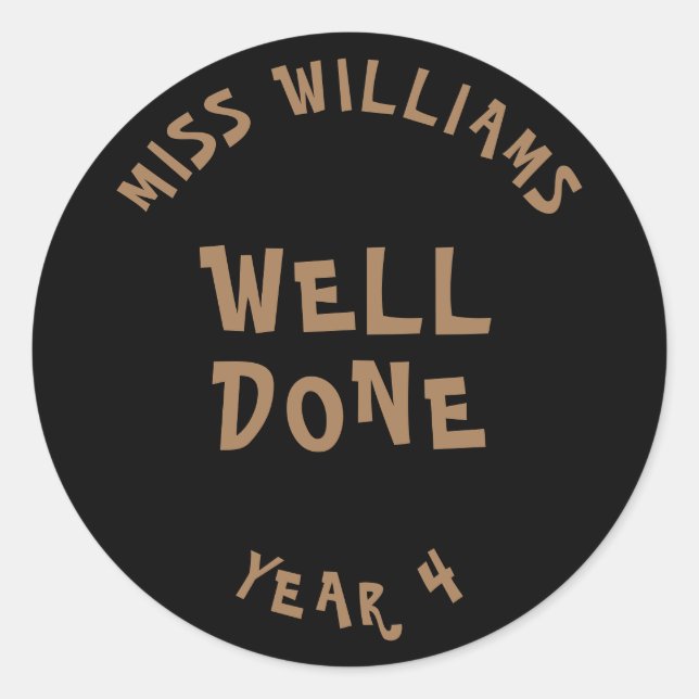 Cola de Trabalho Estímulo para Professores Adesivo (Frente)