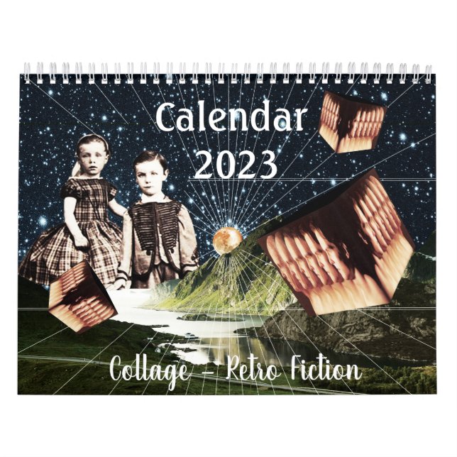 Colagem - Calendário de Ficção Retroativa (Capa)