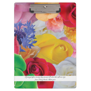 Colagem da flor, para principais - prancheta