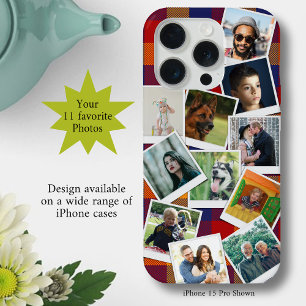 Colagem de 11 Fotos Personalizada Fina