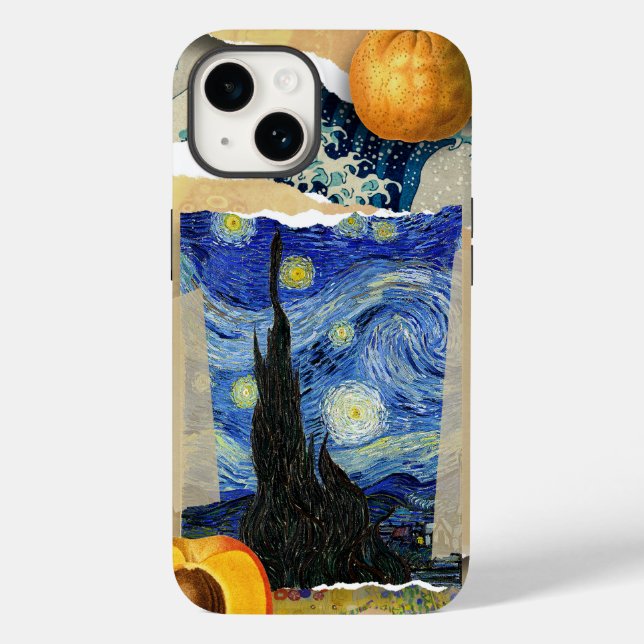 Colagem de Artes de Pinturas Famosas iPhone (Verso)