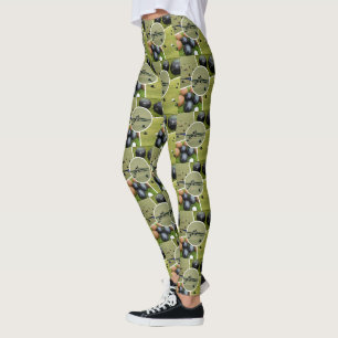 Colagem De Cinco Imagens, Leggings