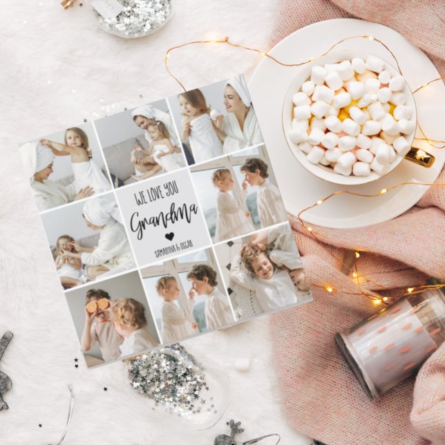 Colagem De Cinzas Fotográficas Que Amo Sua Avó Mel (Criador carregado)