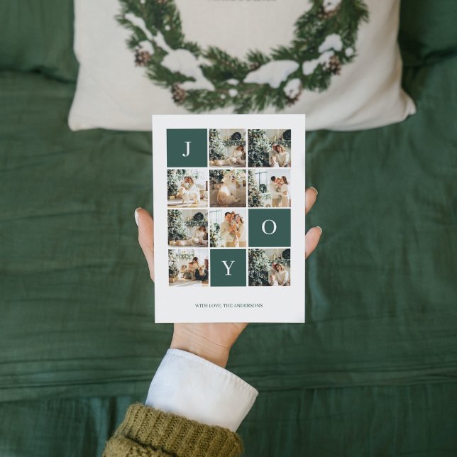 Colagem de Foto de Natal | Alegria | Férias felize (Criador carregado)