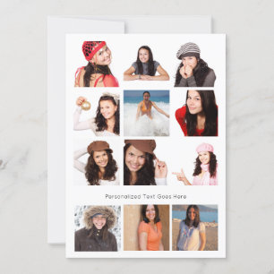 Colagem de Fotografias 12 Fotografias Personalizad