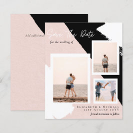 Colagem de Fotografias BUDGET Guardar Data Abstrat