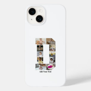 Colagem de Fotografias com design Carta D