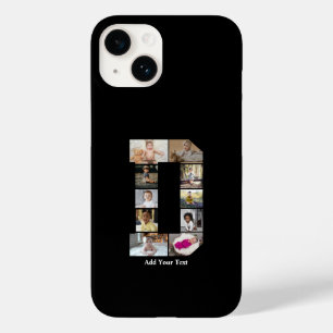 Colagem de Fotografias com design Carta D