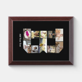 Colagem de Fotografias com design Letra B