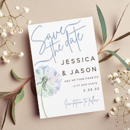 Colagem de Fotografias Dandelion Salva O Convite D