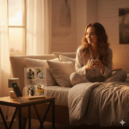 Colagem de Fotografias de Casal Personalizada com