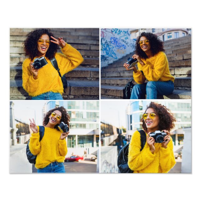 Colagem de Fotografias do Design 4 (Frente)