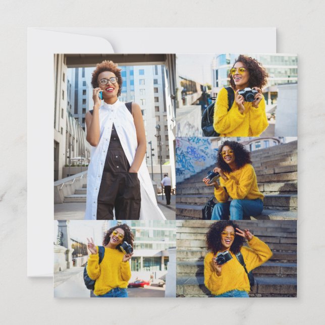 Colagem de Fotografias do Design 5 (Frente)