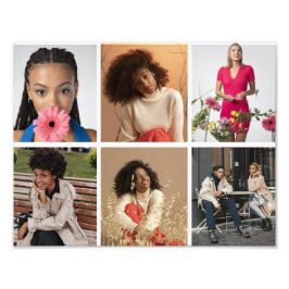 Colagem de Fotografias do Design 6