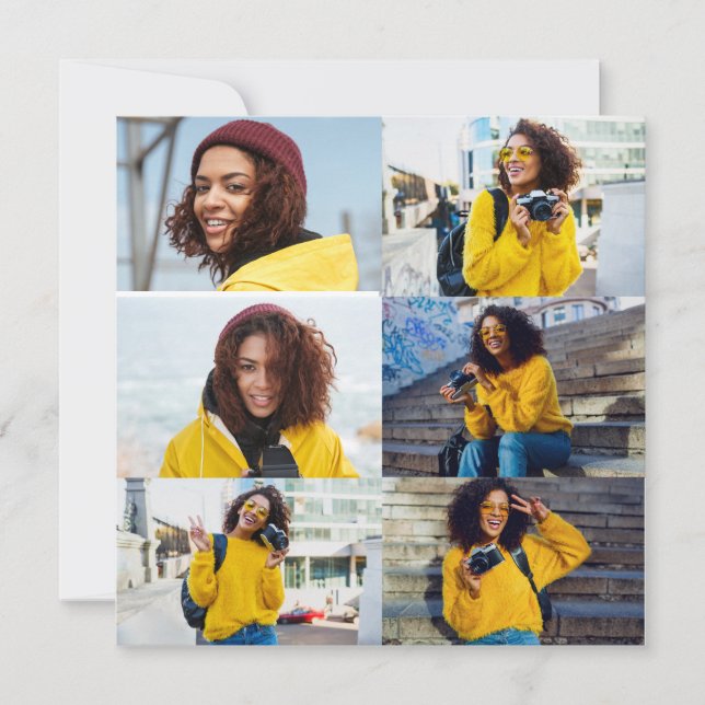 Colagem de Fotografias do Design 6 (Frente)