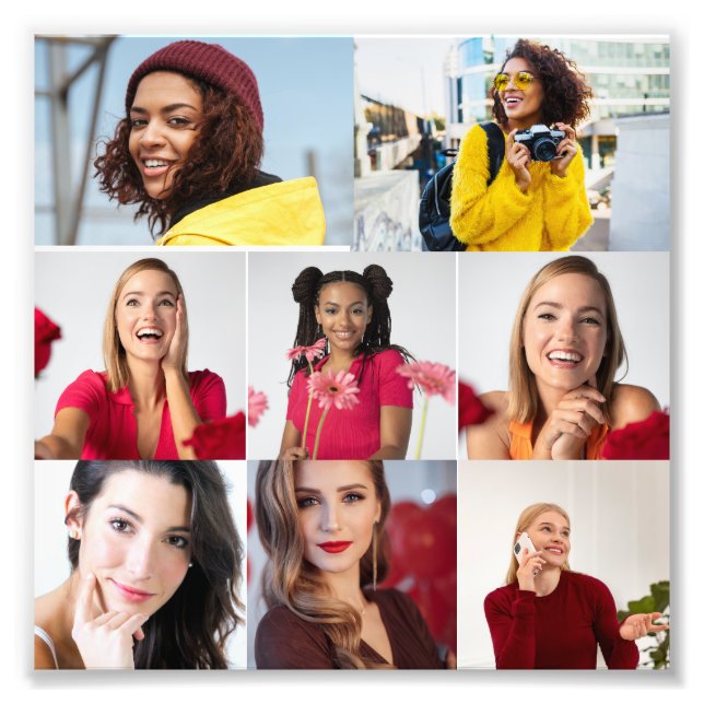 Colagem de Fotografias do Design 8 (Frente)