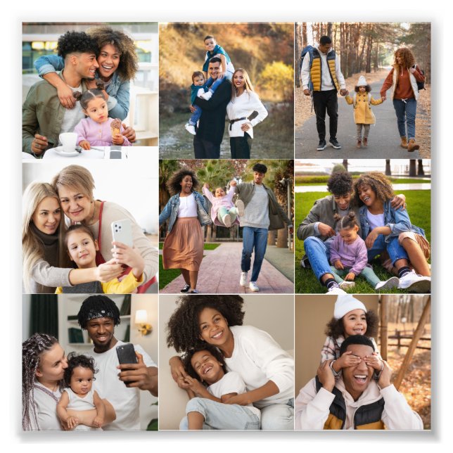 Colagem de Fotografias do Design 9 (Frente)