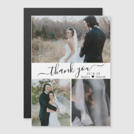 Colagem de Fotografias do Elegant Script Wedding 3