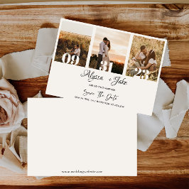 Colagem de Fotografias do modelo Salve o Convite d