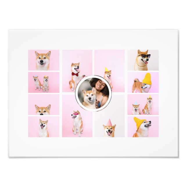 Colagem de Fotos 13 Fotografias Personalizadas Per (Frente)