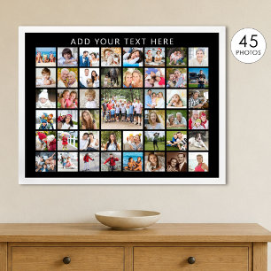 Colagem de Fotos 45 Fotos Personalizadas Sob Medid