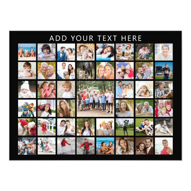 Colagem de Fotos 45 Fotos Personalizadas Sob Medid (Frente)