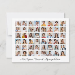 Colagem De Fotos 48 Adicione Seu Próprio Cartão De