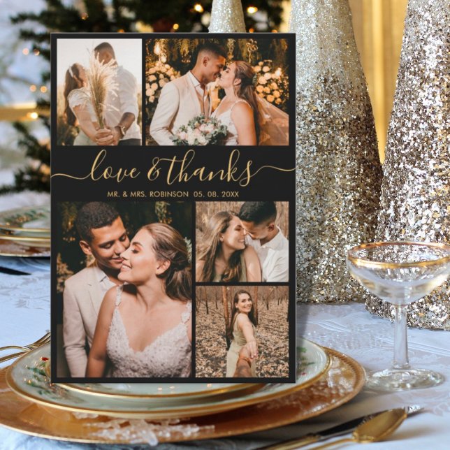 Colagem de Fotos de Agradecimento e Amor no Casame (Criador carregado)