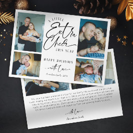 Colagem de Fotos de Anúncio de Bebê de Natal Moder