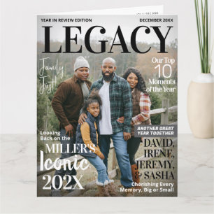 Colagem de Fotos de Cartão Saudável da Revista Rev