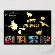Colagem de Fotos de Família de Halloween Quatro