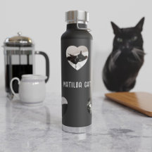 Colagem de Fotos de Gato Personalizada 5 Moldura d