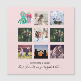 Colagem de Fotos de Melhor Amiga Água-Viva Polvo P