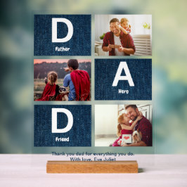 Colagem de Fotos de Saudação de Padre Hero e Amigo