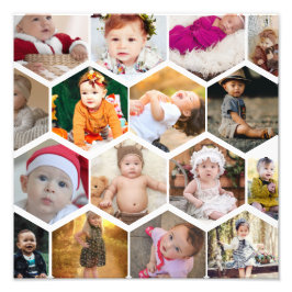 Colagem de Fotos do Hexagon