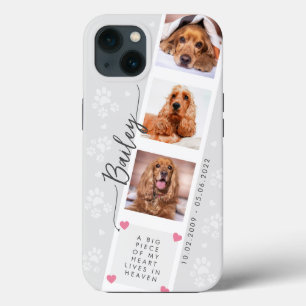 Colagem de Fotos Elegante com Impressões de Pata M