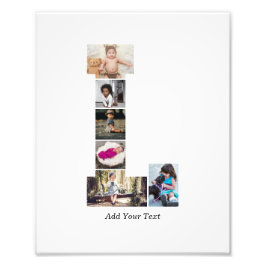 Colagem de Fotos em Preto e Branco L