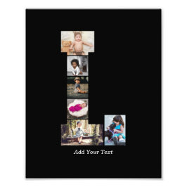 Colagem de Fotos em Preto e Branco L