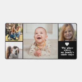 Colagem de Fotos Moderna 4 e Monograma Personaliza