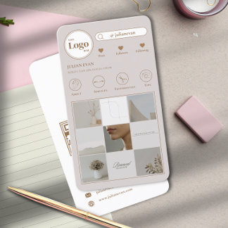 Colagem de Fotos Moderna do Instagram - Cartão de 