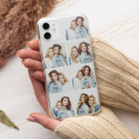 Colagem de Fotos Personalizada 7 Fotos Quadradas B