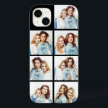 Colagem de Fotos Personalizada 7 Fotos Quadradas P<br><div class="desc">Personalize facilmente este design de colagem de fotos substituindo as sete imagens de exemplo por suas fotos quadradas favoritas. Mantenha o fundo preto ou escolha uma cor diferente clicando em "Personalizar mais" no menu "Personalizar".</div>